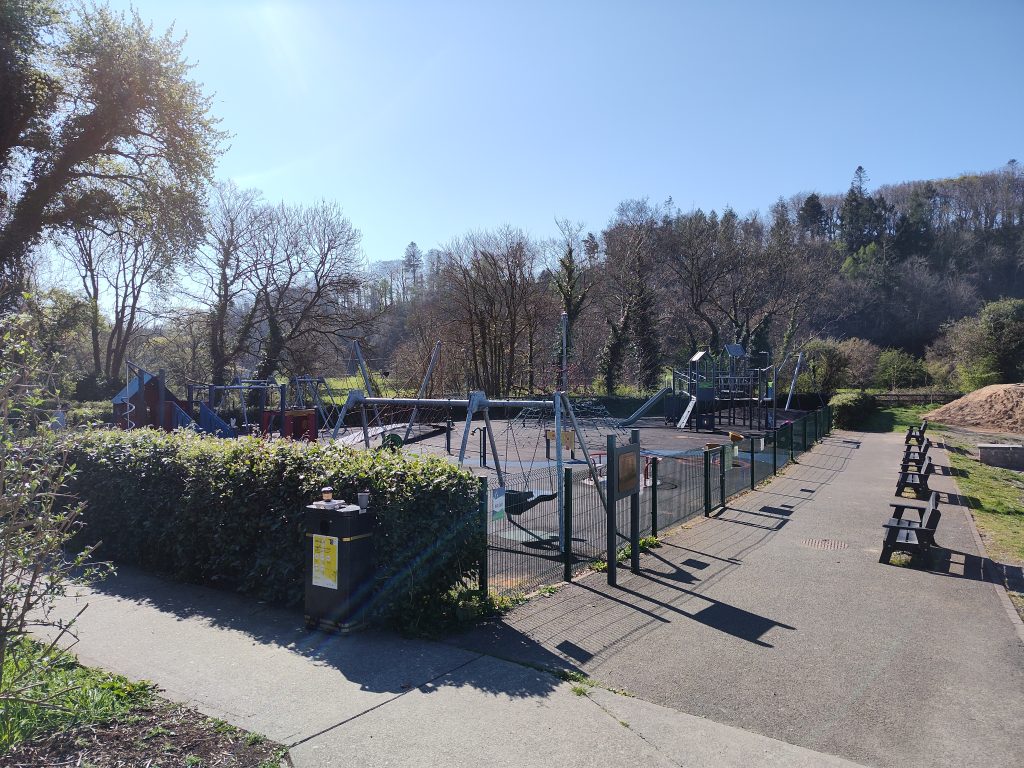 Footpath into Innishannon village